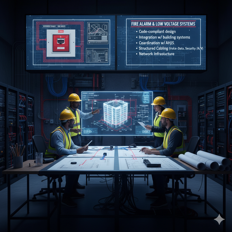 FIRE ALARM & LOW VOLTAGE SYSTEMS